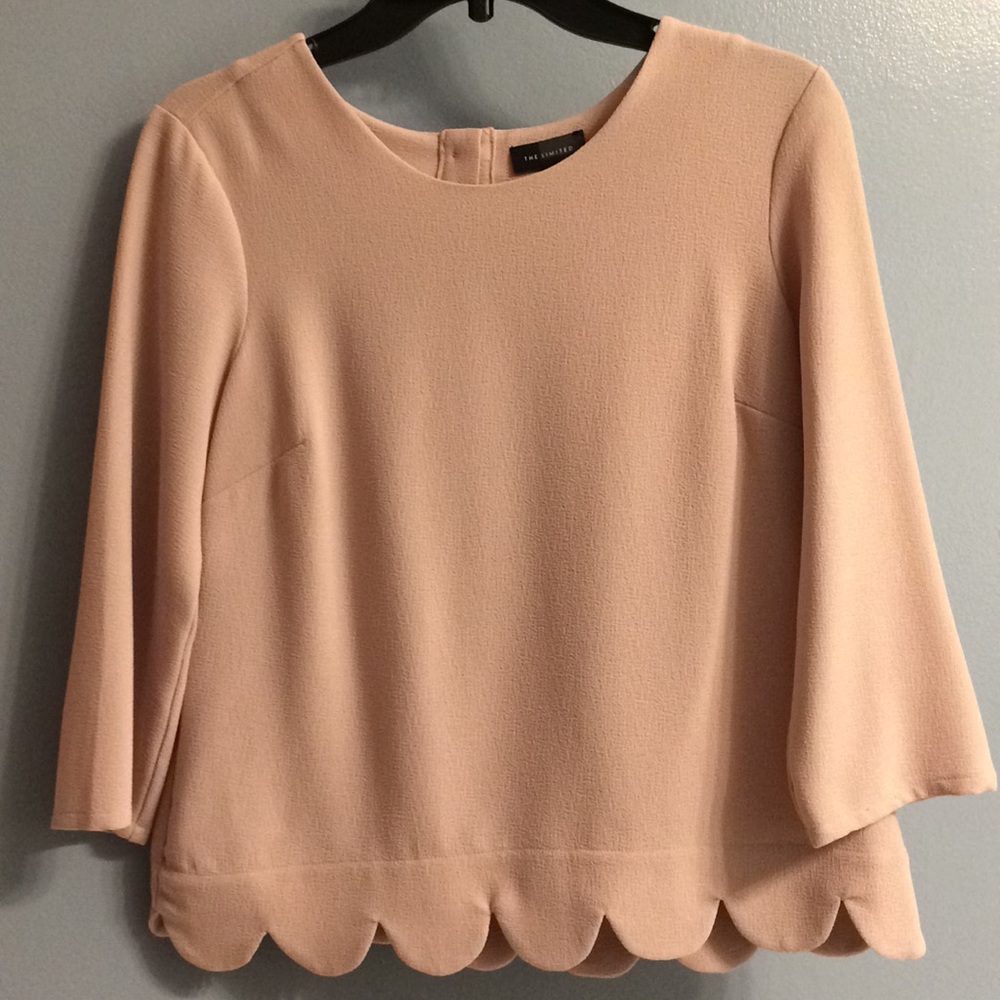 The Limited Scallop Top
